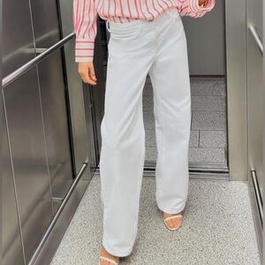 Zara white balloon jeans XS nwt 0 / 2